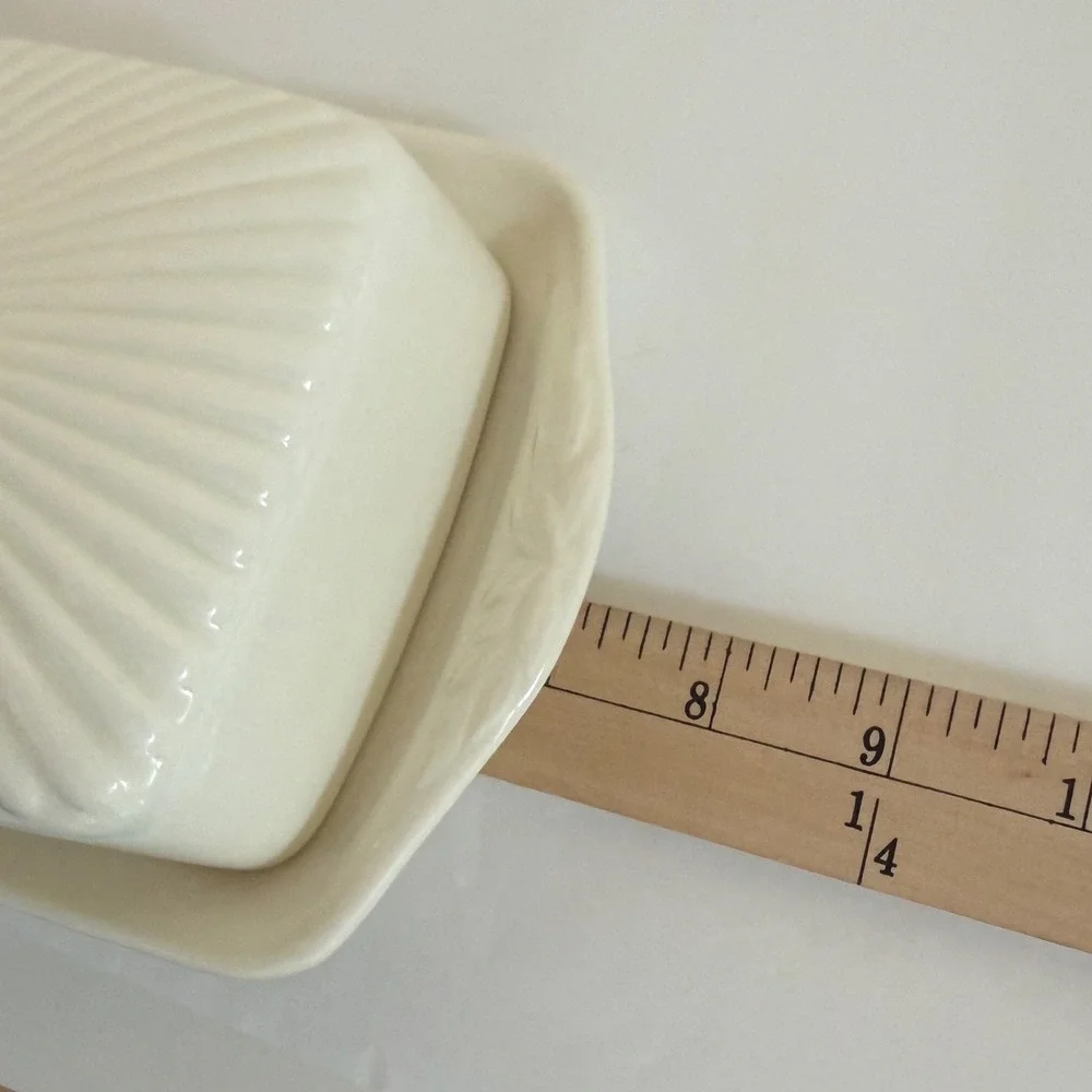 Wedgwood Edme Butter Dish‎ Creamware England Covered Butter Keeper Dish
